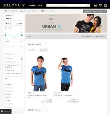 ZALORA URBAN G iModels