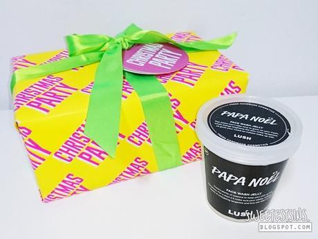 lush christmas party and lush papa noel