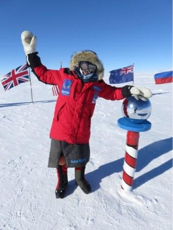 Antarctica 2016: Johanna Davidsson at the Pole and in Record Time!