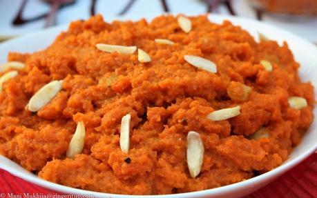 Gajar ka Halwa (or Gajrela)-The Indian Heritage ‘Saffron Delight’ Carrot Pudding