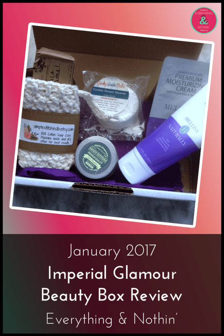 January 2017 Imperial Glamour Beauty Box Review