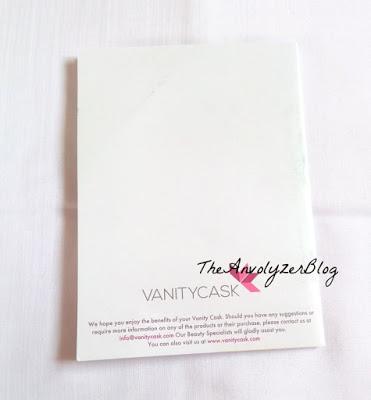 Review : Vanity Cask Subscription Box (Luxury Beauty Sample Products)