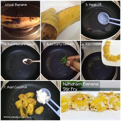 Nendram Banana Stir Fry Recipe