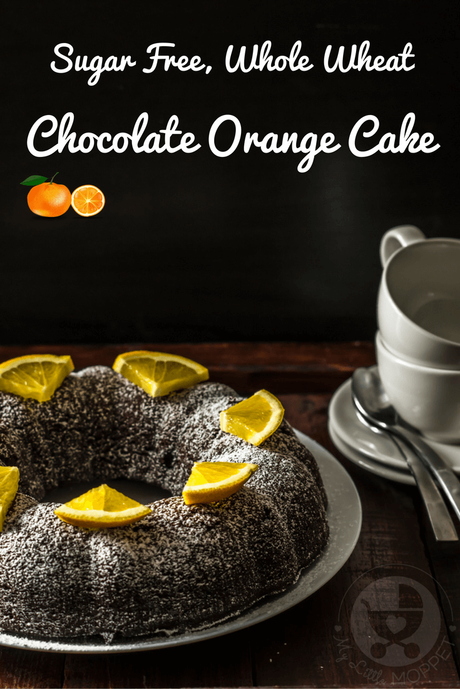 Healthy eating doesn't have to mean deprivation! Try our sugar free, whole wheat Chocolate Orange Cake to bring in the New Year!