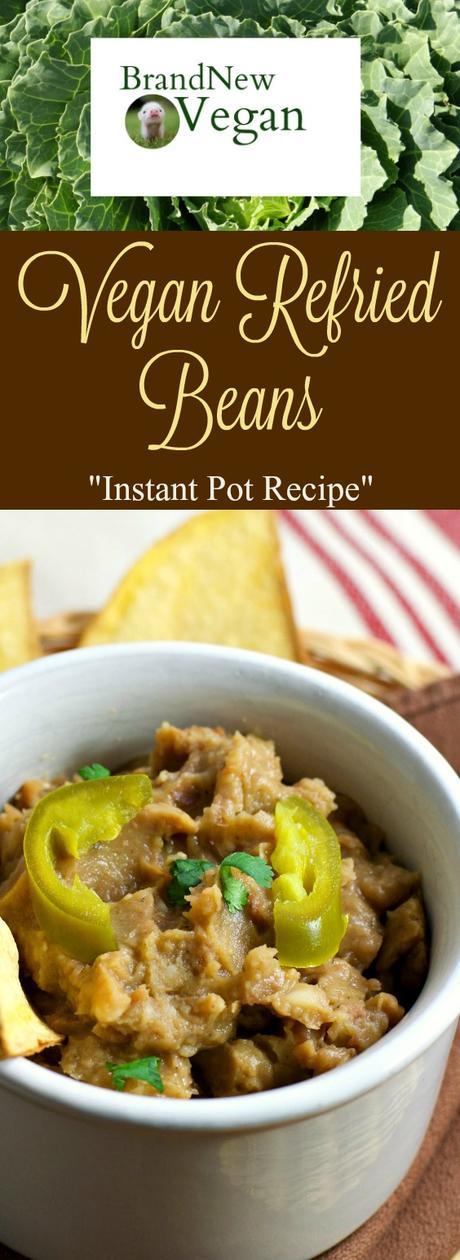 Instant Pot Vegan Refried Beans