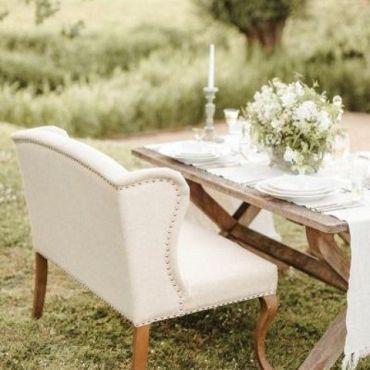 Wedding Inspiration: Loveseat Sweetheart Tables