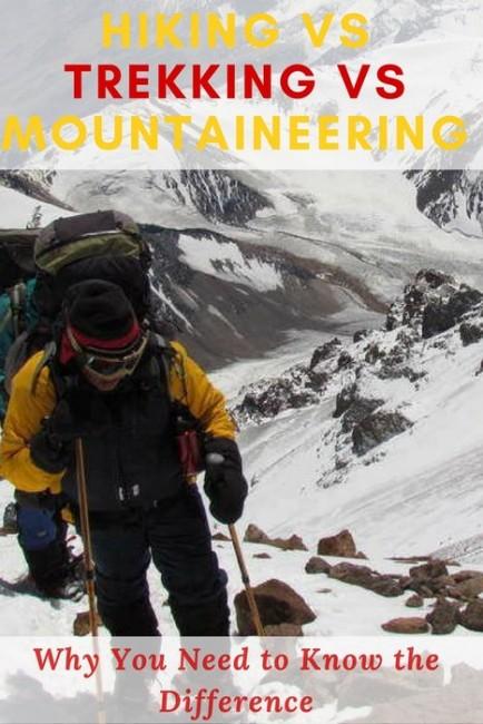 Hiking vs Trekking vs Mountaineering: Why You Need to Know