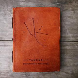 Gift Guide: Soothi Handmade Zodiac Leather Journal