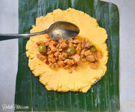 Puerto Rican Pasteles De Yuca