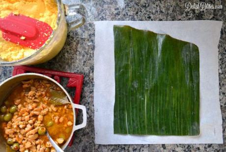 Puerto Rican Pasteles De Yuca