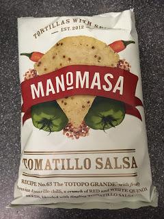 Today's Review: Manomasa Tomatillo Salsa Tortilla Chips