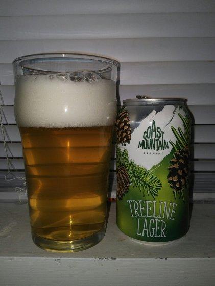 Treeline Lager – Coast Mountain Brewing