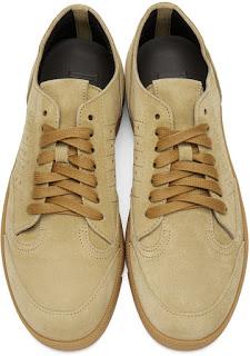 Get A Golden Tan For Spring: Loewe Tan Classic Nubuck Sneakers