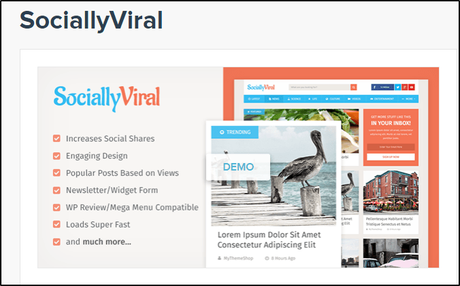 SociallyViral Theme 70% OFF Coupon Code, Discount Code