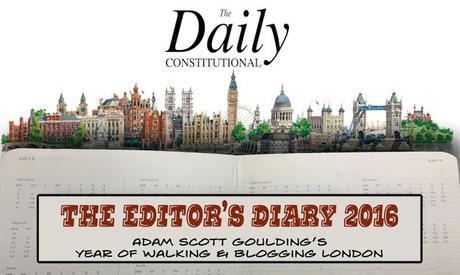 The Daily Constitutional Editor's Diary 2016 December: #JohnLennon, @theatrehell & @BlkGullBooksLdn
