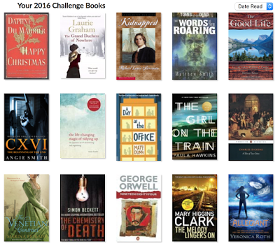 Reading Challenge 2016 Final Update