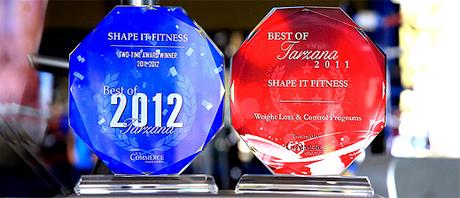 fitness awards la