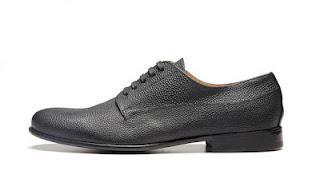 Trust a Man By His Shoes: Armando Cabral Grained Leather Lace-Up