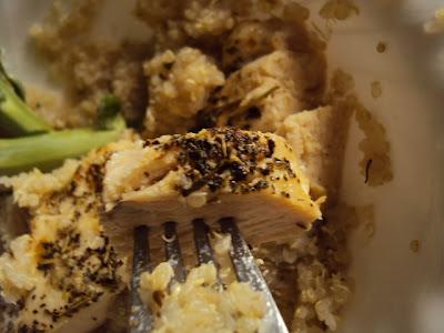 Lemon Butter and Basil Quinoa Chicken