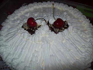 Cherry and Chocolate Cake