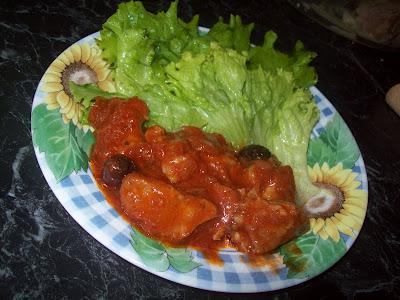 Veal Meat in Chocolate Tomato Sauce-Valentine Day Recipe