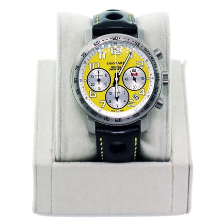 Mille Miglia Chronograph, yellow, CHopard, Sports watch, mille miglia