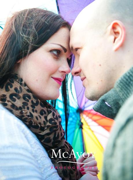 City chic engagement shoot – Megan and Dean – glamour and giggles