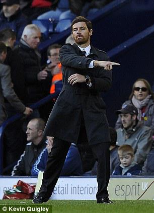 Feeling Blue: AVB suffered another demoralising setback at West Brom