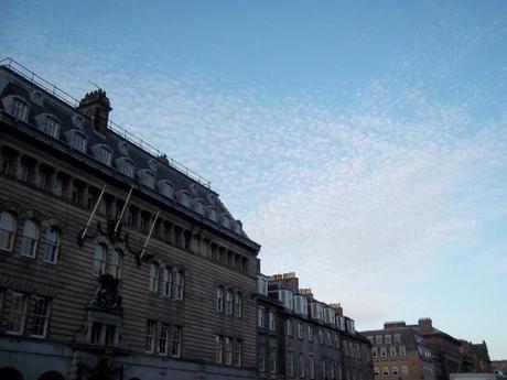 George Street, Edinburgh, Clouds