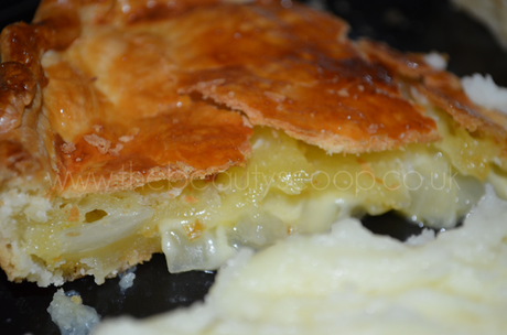 Food: Cheese & Onion Pie!