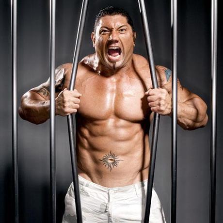 Weight Lifting Affect on Tattoos Batista Weight Lifting Effect on Tattoos of WWE Superstars