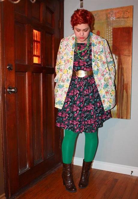outfit post: Green Legs + Ham