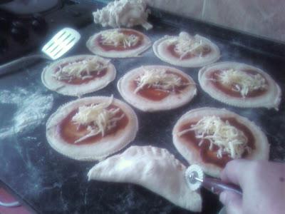 Pizza shells-kids love it