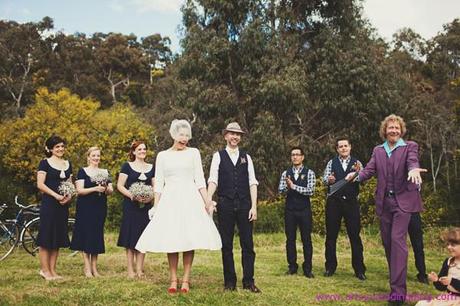 Vintage DIY Melbourne Wedding to Impress All at the Present