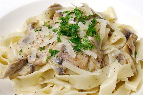 Handmade Tagliolini with Mushrooms