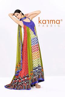 Karma Fabrics Lawn Prints The Gypsy Summer Collection 2012