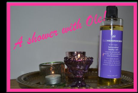 A shower with Ole Henriksen -my favorite man in the world!