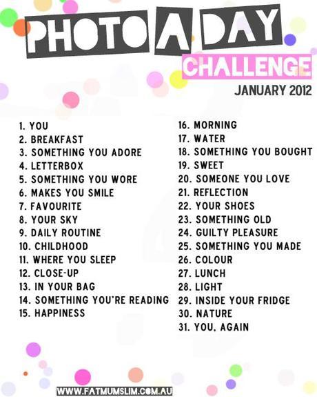 Photo A Day Challenge - Guilty Pleasure & Something You Made