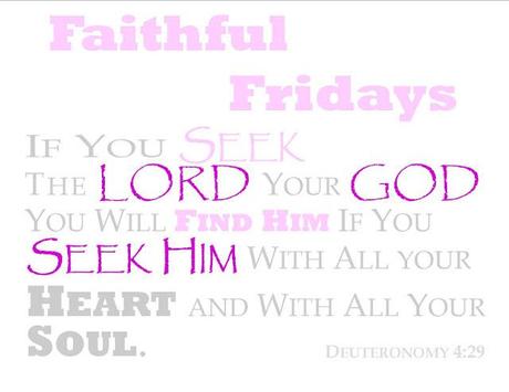 Faithful Fridays: But God Never Spoke To Me