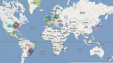 Real-Time Twitter Map