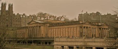 Edinburgh, Edinburgh Castle, National Galleries, Princes Street Garden, Ramsey Gardens, Buildings