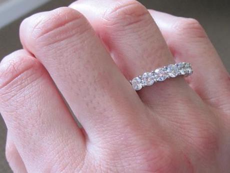 Diamond Eternity Band from Engagement Rings Direct