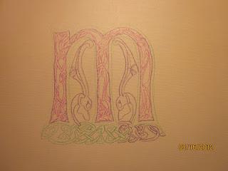 Celtic Name Art & the Book of Kells