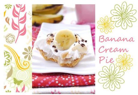 Banana Caramel Cream Pies