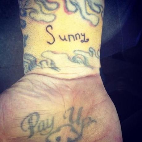 Jesse James Sunny Tattoo Jesse James Got Tattooed by 8 Year Old Daughter