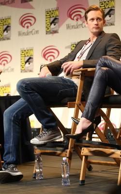 Alexander Skarsgård with Battleship Panel at WonderCon 2012