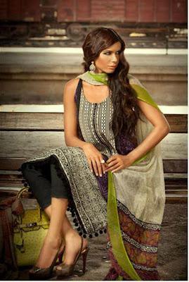 Sana Safinaz Spring-Summer Lawn Collection 2012