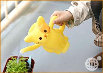 Cute Lovely Cat Watering Pot from Japan Makes Gardening More Fun