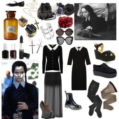 fashion icon: wednesday addams