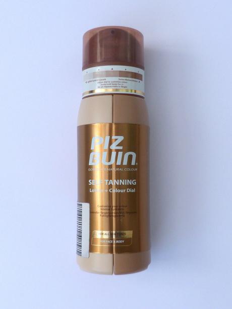 Piz Buin Self Tanning Colour Dial Review